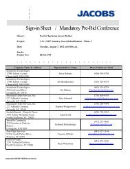 Sign-in Sheet / Mandatory Pre-Bid Conference - North Charleston ...