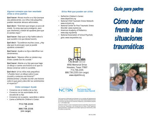 M:\Brochures\Trauma\Parents Gui - National Child Traumatic Stress ...