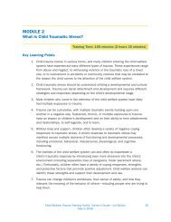 MODULE 2 - National Child Traumatic Stress Network