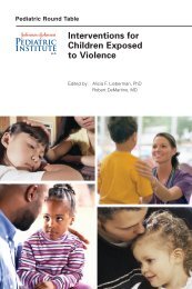 Interventions for Children Exposed to Violence - National Child ...