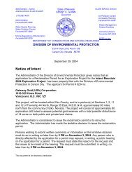 Download Public Notice - Nevada Division of Environmental ...