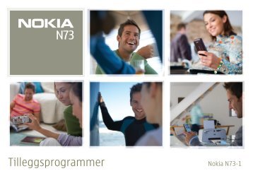 Tilleggsprogrammer - Nokia