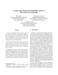 One Bad Apple: Backwards Compatibility Attacks on State-of-the-Art ...