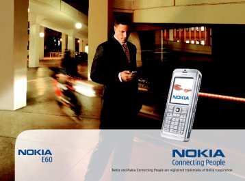 PDF Nokia E60 User Guide
