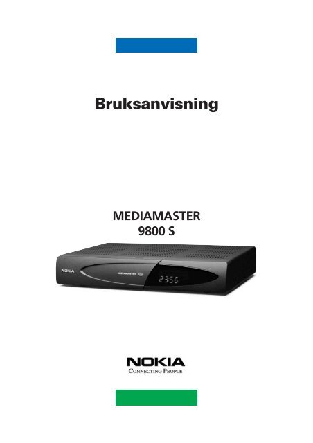 MEDIAMASTER 9800 S - Nokia