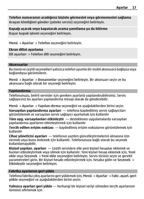 PDF Nokia 2220 slide Kullanım Kılavuzu