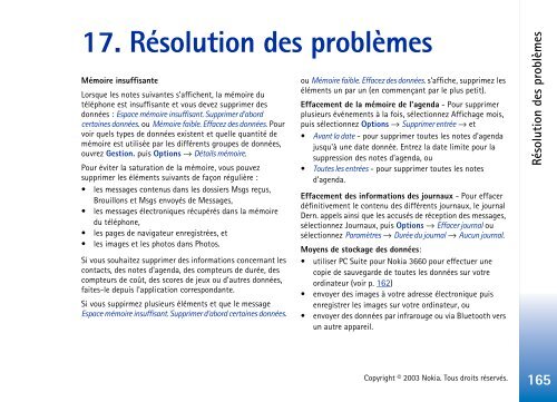 PDF Nokia 3660 Guide d'utilisation