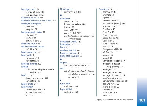 PDF Nokia 3660 Guide d'utilisation