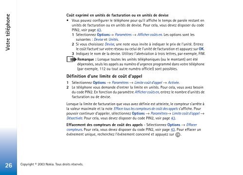 PDF Nokia 3660 Guide d'utilisation