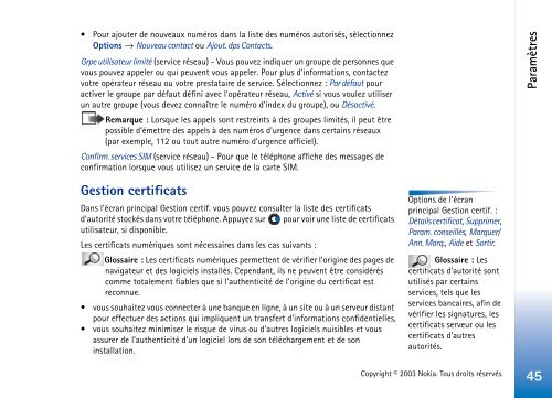 PDF Nokia 3660 Guide d'utilisation