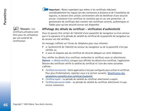 PDF Nokia 3660 Guide d'utilisation