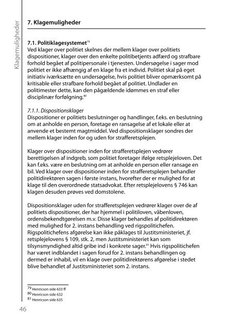 Etnisk profilering i Danmark - Institut for Menneskerettigheder