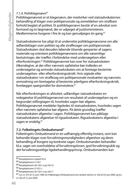 Etnisk profilering i Danmark - Institut for Menneskerettigheder