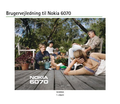 Brugervejledning til Nokia 6070