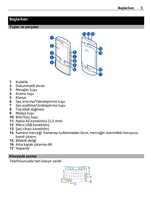 Nokia 303 Kullanım Kılavuzu