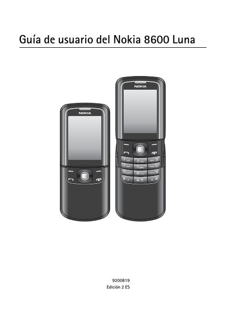 Manual de usuario Nokia 105 (Español - 37 páginas)