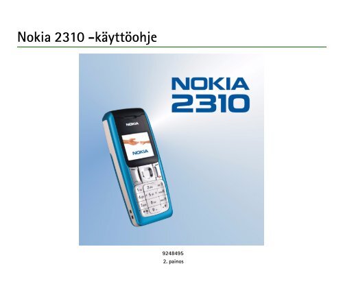 Nokia 2310 -käyttöohje