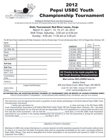 2012 Pepsi USBC Youth Championship Tournament