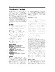 near eastern catalog - Near Eastern Studies