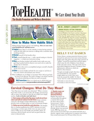The Health Promotion And Wellness Newsletter