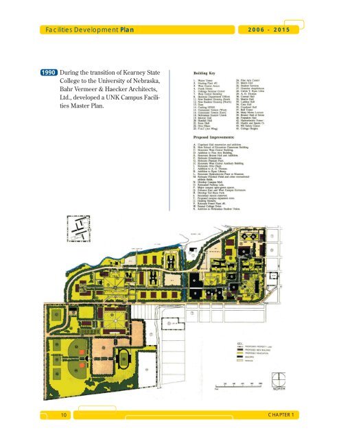 Facilities Development Plan - The University of Nebraska Kearney