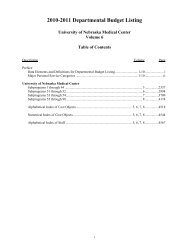 Volume 6 - UNMC - University of Nebraska