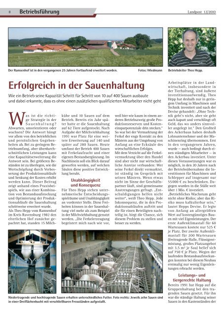 2010-12_Erfolgreich in der Sauenhaltung.pdf - Dr. Neinhaus Verlag ...