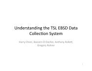 Understanding the TSL EBSD Data CollecVon System