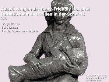 Auswirkungen der Baby-Friendly Hospital Initiative auf das Stillen in ...