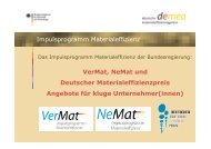 innen: Mario Schneider, Deutsche Materialeffizienzagentur - demea