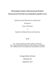 Li Li - Materials Science and Engineering - Carnegie Mellon University