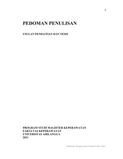 Lampiran Surat Keputusan Direktur - Fakultas Keperawatan - Unair