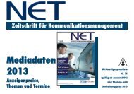 Mediadaten 2013 deutsch - NET