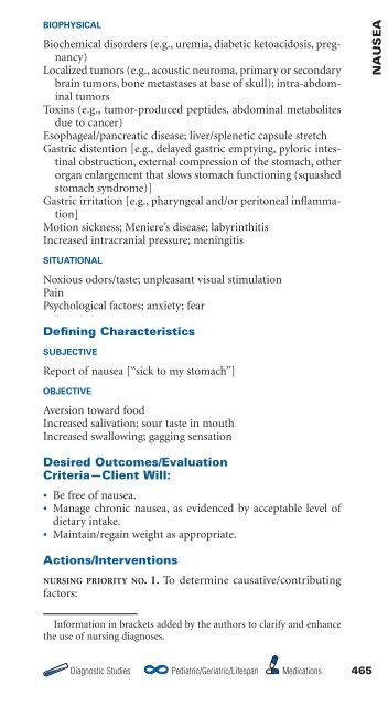 Nurse's Pocket Guide