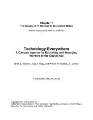 Chapter 1: The Supply of IT Workers in the United States - Educause