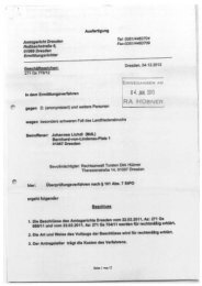 Ausfertigung Amtsgericht Dresden Tel: 0351/4463 704 - Netzpolitik