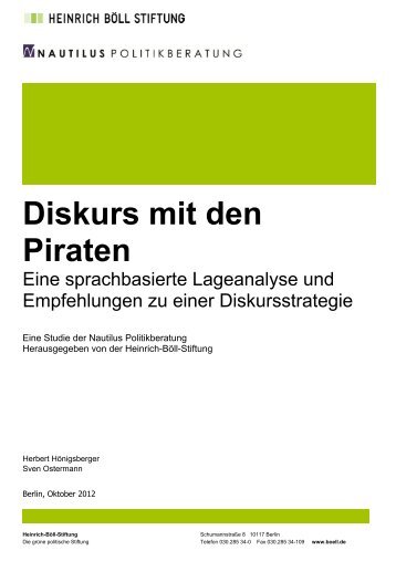 Diskurs mit den Piraten - Netzpolitik