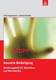 Sexuelle Belästigung - IG Metall Netzwerk Chancengleichheit