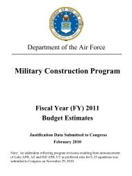 Fiscal Year (FY) - Air Force Financial Management & Comptroller