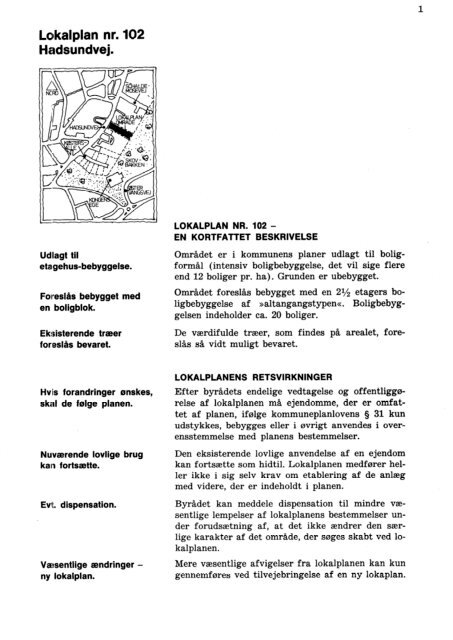 Randers Kommune Lokalplan nr. 102