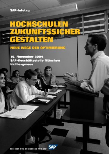 HOCHSCHULEN ZUKUNFTSSICHER GESTALTEN - SAP.com