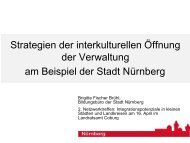 Strategien der interkulturellen Öffnung - Fischer-Brühl