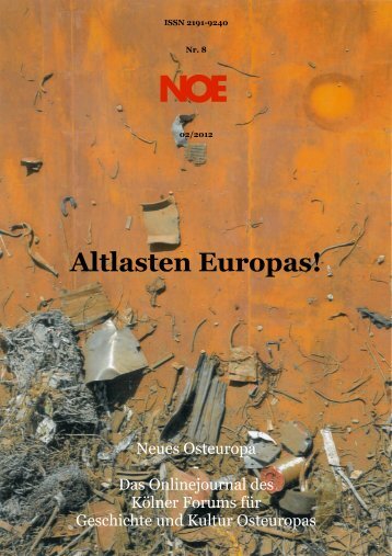 Nr. 8 ? Ausgabe 02/12 - Neues Osteuropa