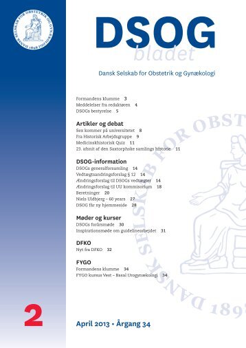 Nr. 2 2013 - DSOG