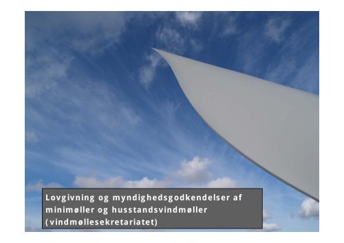 Lovgivning og myndighedsgodkendelse af ... - Naturstyrelsen