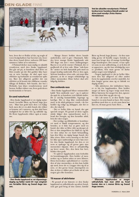 PDF-file: Finsk lapphund - Dansk Kennel Klub