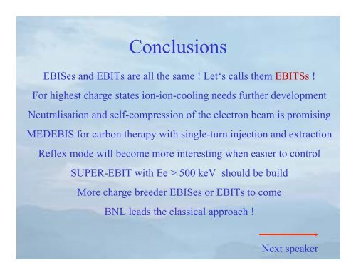 EBIS and EBIT - Spallation Neutron Source