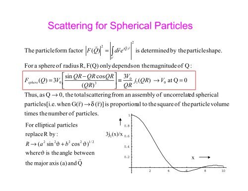 An Introduction to Neutron Scattering - Spallation Neutron Source