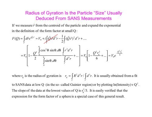 An Introduction to Neutron Scattering - Spallation Neutron Source