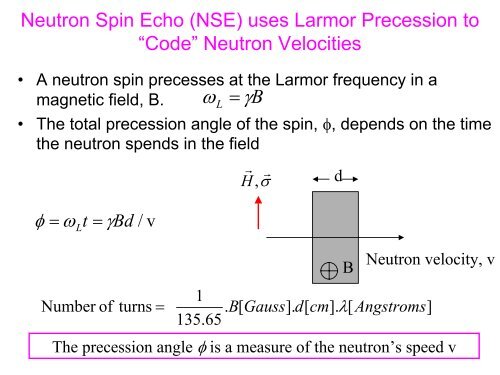 An Introduction to Neutron Scattering - Spallation Neutron Source